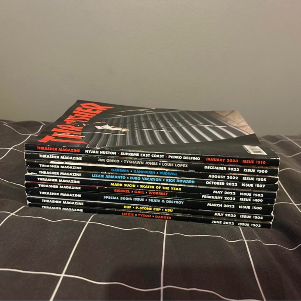 9 Thrasher Magazines